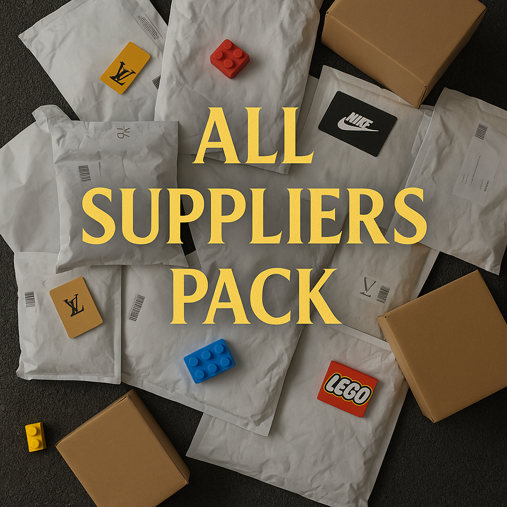 All suppliers pack🚂👖